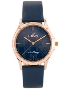 WOMEN'S WATCH G. ROSSI - 10513A-6F3 (zg715h) + BOX