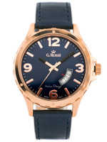 Blue || Rose gold