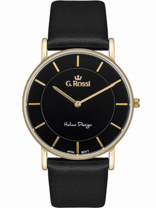 WOMEN'S WATCH G. ROSSI G.R737A-1A2-2 on strap (zg632b) + BOX