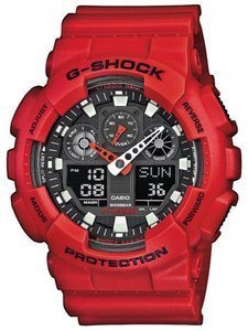 CASIO G-SHOCK MEN'S WATCH GA-100B-4AER (zd135d) + BOX