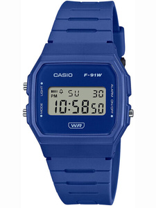 CASIO MEN'S WATCH F-91WB-2A1DF + BOX