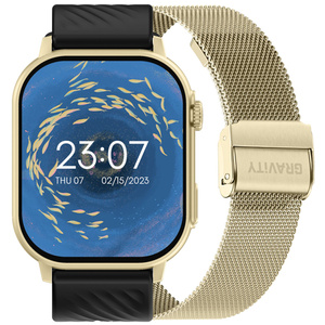 SMARTWATCH UNISEX GRAVITY GT15-6 - BLUETOOTH CONNECTIONS, ADDITIONAL PASSAGE (sg029f)