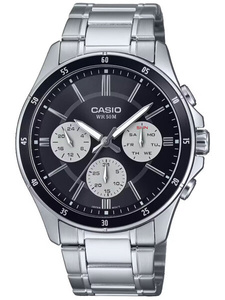 CASIO MEN'S WATCH MTP-1374D-1A3 (zd063i) + BOX