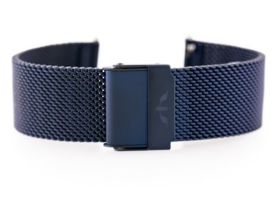Bisset bracelet (bb009d) - navy blue 20mm