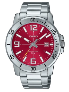 CASIO MEN'S WATCH MTP-VD01D-4B + BOX