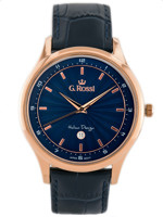 Blue || Rose gold