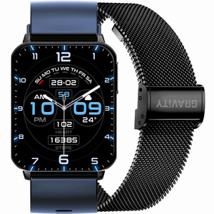 SMARTWATCH UNISEX GRAVITY GT17-9 - AMOLED, DODATKOWY PASEK (sg038i)