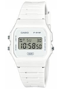 CASIO MEN'S WATCH F-91WB-7A + BOX