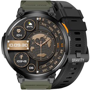 SMARTWATCH MEN'S GRAVITY GT23-5 - TIMER, ADDITIONAL BELT (sg031e)