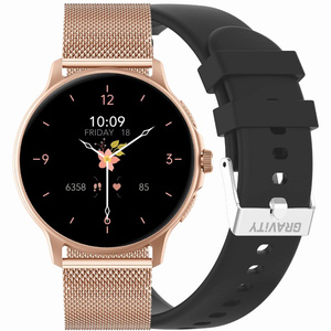 SMARTWATCH UNISEX GRAVITY GT12-4 - BLUETOOTH CONNECTIONS, ADDITIONAL PASSAGE (sg035d)