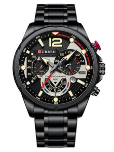 MEN'S WATCH CURREN 8395 (zc019b) - CHRONOGRAPH